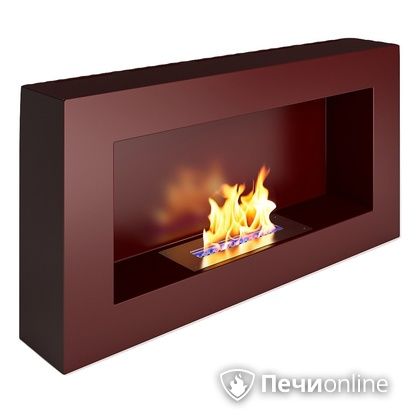 Биокамин ЭкоЛайф Window Fat black burgundy в Иркутске